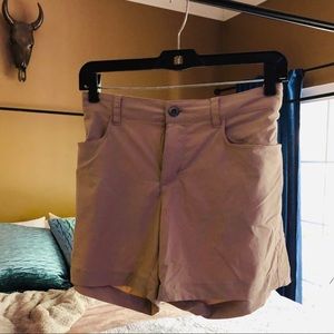Patagonia shorts with back pocket. Quick dry.